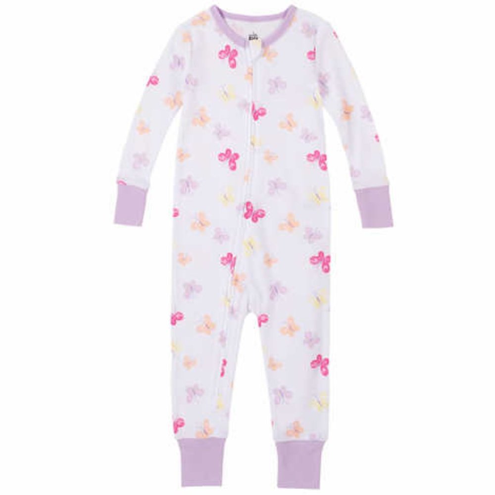 Kids Headquarters Kids' 2-pack Cotton Sleepers, Giraffe NWT - Picture 3 of 5